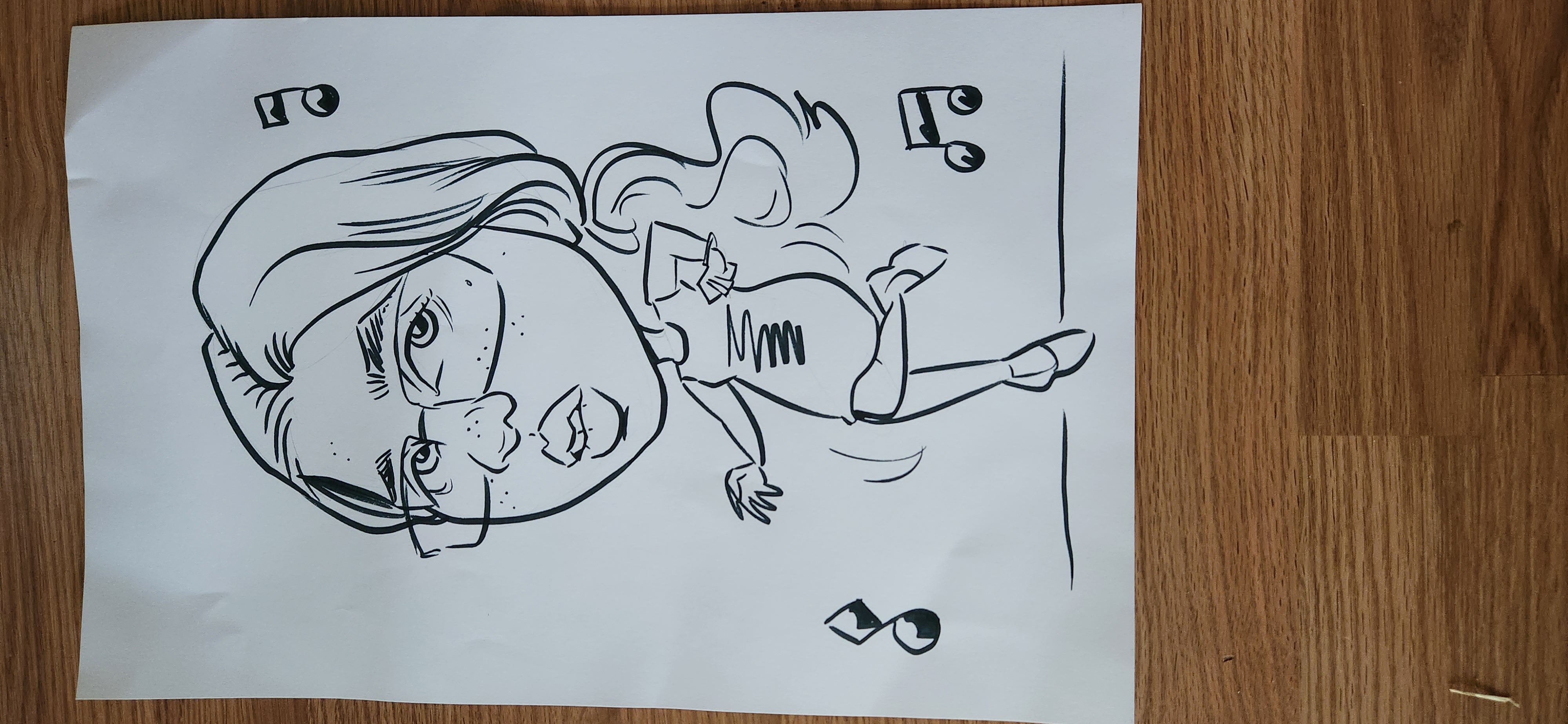 iona caricature